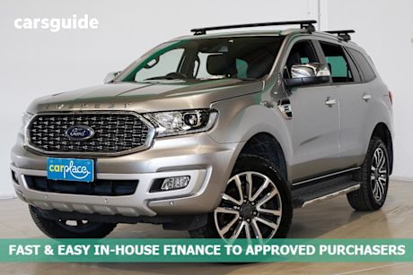 Grey 2022 Ford Everest Wagon Titanium (4Wd)