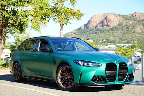 Green 2024 BMW M3 Wagon Competition Touring M Xdrive
