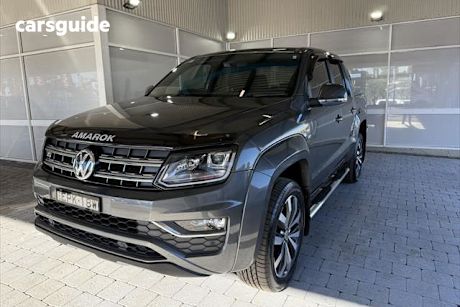 Grey 2021 Volkswagen Amarok Dual Cab Utility Tdi580 Aventura 4Motion
