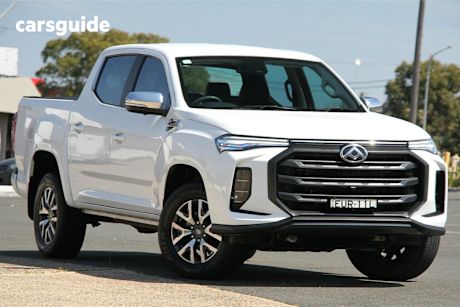 White 2022 LDV T60 Ute Tray MAX LUXE 4X4
