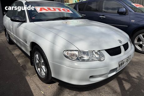White 2001 Holden Commodore Sedan Executive