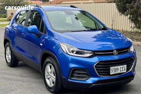 Blue 2018 Holden Trax Wagon Ls