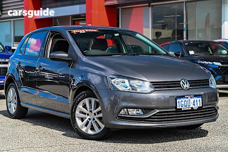 Grey 2016 Volkswagen Polo Hatch 81TSI COMFORTLINE F