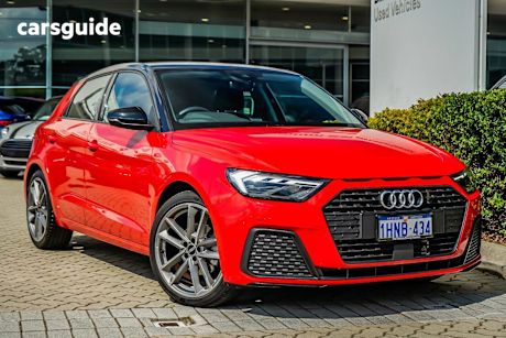 Red 2021 Audi A1 Hatch 35 TFSI F