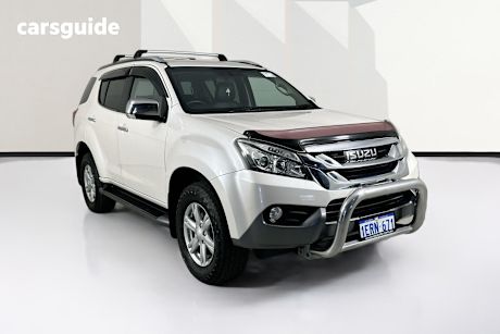 White 2014 Isuzu MU-X Wagon Ls-T (4X4)