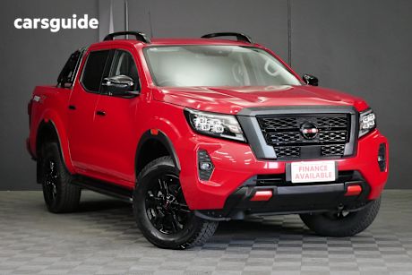 Red 2021 Nissan Navara Dual Cab Pick-up Pro-4X (4X4)