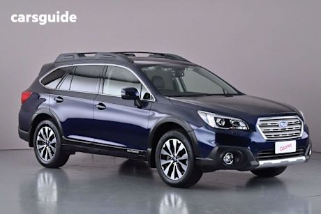 Blue 2016 Subaru Outback Wagon 2.5I Premium