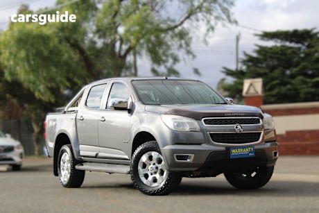 Grey 2014 Holden Colorado Crew Cab Pickup Ltz (4X2)