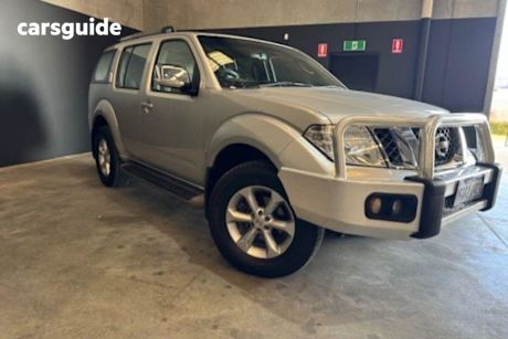 Silver 2012 Nissan Pathfinder SUV ST-L 4X4