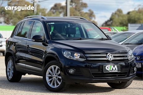 Black 2011 Volkswagen Tiguan SUV 125TSI 4WD