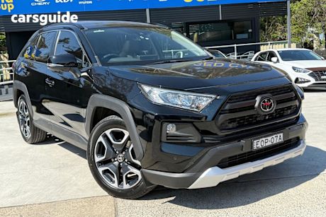 Black 2021 Toyota RAV4 SUV EDGE 4X4