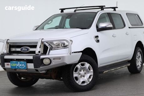 White 2017 Ford Ranger Dual Cab Utility Xlt 3.2 (4X4)