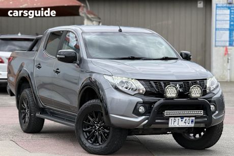 Grey 2018 Mitsubishi Triton Dual Cab Utility Gls (4X4)