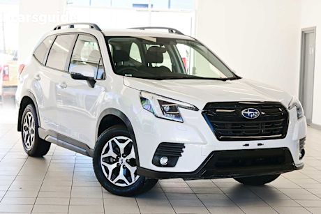 White 2024 Subaru Forester SUV 2.5I 4WD