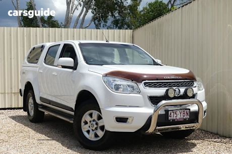 White 2016 Holden Colorado Ute Tray LS-X 4X4