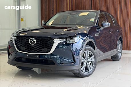 Blue 2025 Mazda CX-60 SUV G25 PURE R