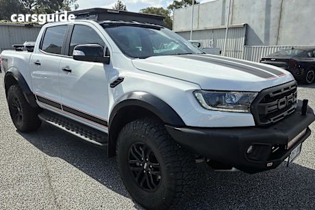 White 2021 Ford Ranger Ute Tray RAPTOR X 4X4