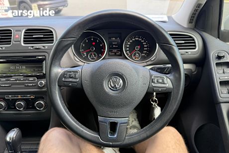 White 2012 Volkswagen Golf Hatch 90TSI TRENDLINE F