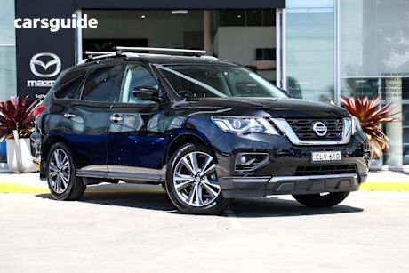 Black 2019 Nissan Pathfinder Wagon Ti (4Wd)