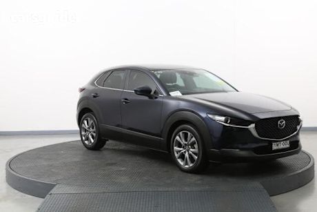 Blue 2022 Mazda CX-30 Wagon G20 Evolve Vision (Fwd)