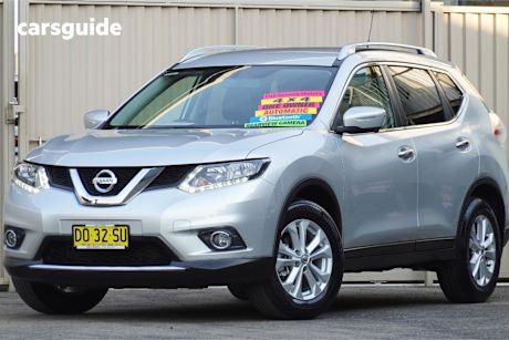 Silver 2017 Nissan X-Trail Wagon St-L (4Wd)