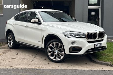 White 2017 BMW X6 SUV XDRIVE35I 4X4