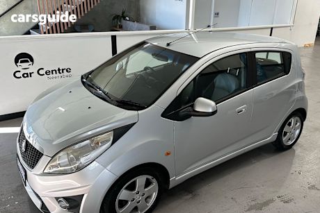 Silver 2011 Holden Barina Spark Hatchback Cdx