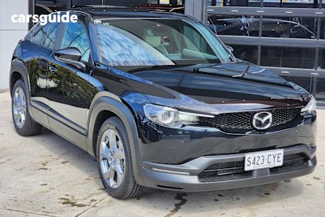 Black 2023 Mazda MX-30 SUV G20E TOURING F