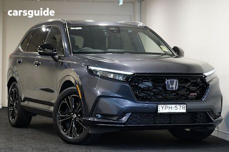 Grey 2024 Honda CR-V Wagon E:Hev Rs (2Wd) 5 Seats