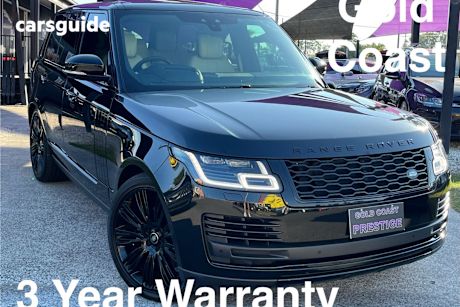 Black 2018 Land Rover Range Rover SUV TDV6 VOGUE 4X4