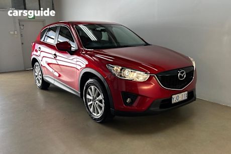 Red 2013 Mazda CX-5 Wagon Maxx Sport (4X4)