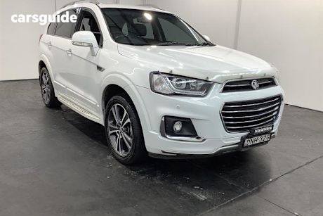 White 2016 Holden Captiva Wagon 7 Ltz (Awd)