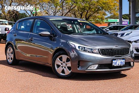 Grey 2017 Kia Cerato Hatch S F