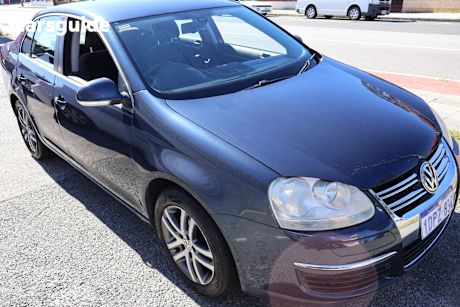 Blue 2008 Volkswagen Jetta Sedan 2.0 Tdi