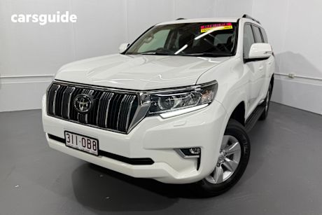 White 2023 Toyota Landcruiser Prado SUV GXL 4X4