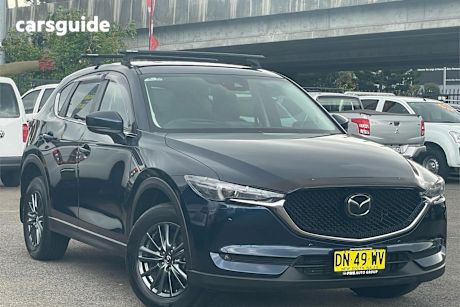 Blue 2019 Mazda CX-5 SUV TOURING 4X4