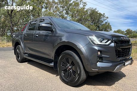 Grey 2022 Isuzu D-MAX Ute Tray X-TERRAIN 4X4