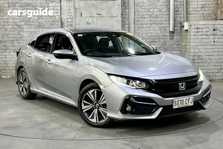 Silver 2020 Honda Civic Hatchback Vti-L
