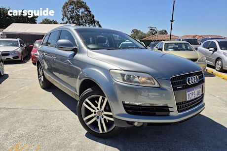 Grey 2007 Audi Q7 Wagon 3.0 Tdi Quattro