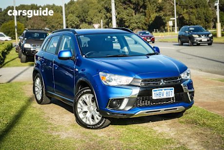 Blue 2019 Mitsubishi ASX Wagon Es (2Wd)