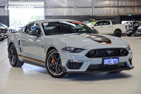 Grey 2021 Ford Mustang Coupe MACH 1 R