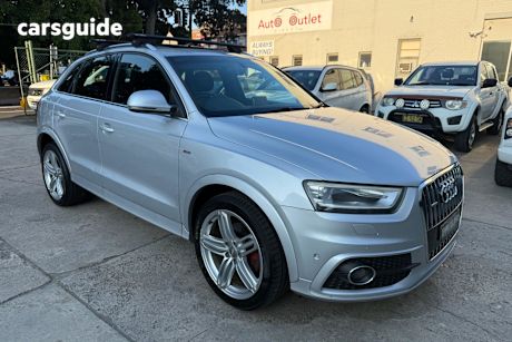 Silver 2012 Audi Q3 SUV TFSI 4WD