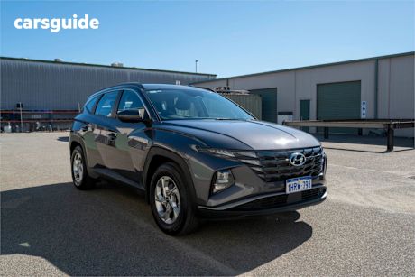 Grey 2022 Hyundai Tucson SUV F
