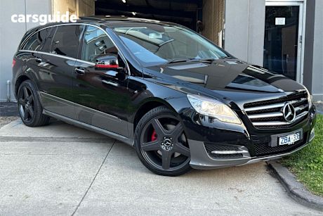 Black 2012 Mercedes-Benz R SUV R350 CDI 4WD