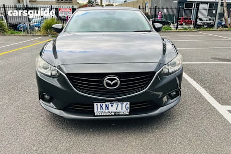 Black 2017 Mazda 6 Sedan Sport