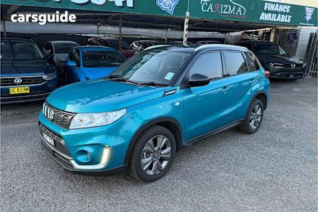 Blue 2019 Suzuki Vitara Wagon