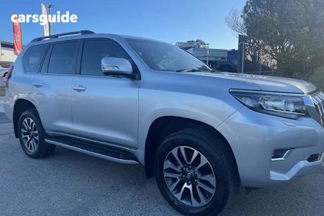 Silver 2022 Toyota Landcruiser Prado SUV VX 4X4