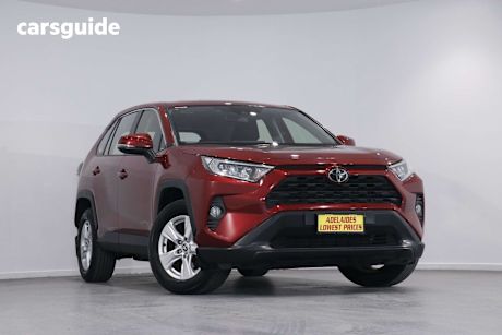 Red 2020 Toyota RAV4 SUV GX F
