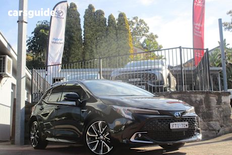 Black 2023 Toyota Corolla Hatch ZR HYBRID F