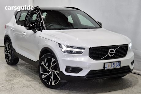 White 2020 Volvo XC40 SUV T5 R-DESIGN 4WD